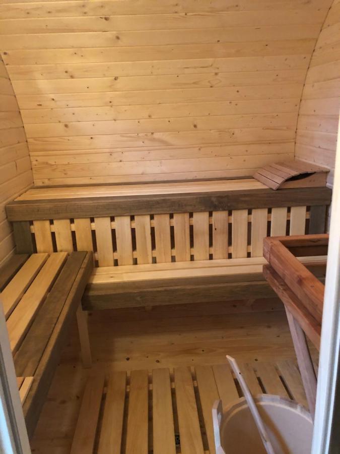 Ferienhaus Am Harkebrugger See Mit Sauna Haus Leon Villa Barssel  Eksteriør bilde